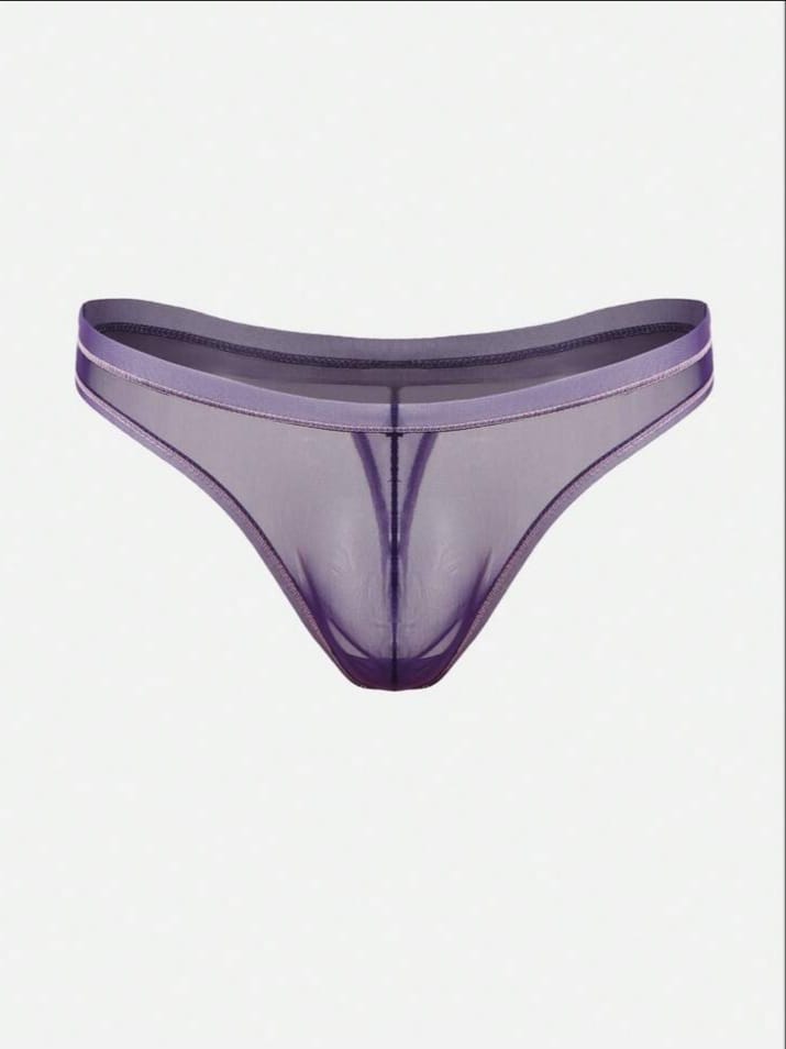 Ultra Thin Mesh Thong Underwear